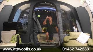 Outwell Moonhill 5 amp 6 Air Tent Review 2024 [upl. by Kieffer]