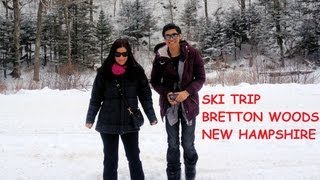 SKI TRIP  BRETTON WOODS NH [upl. by Eelatan]