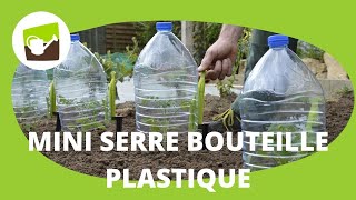 Créez une mini serre de jardin en recyclant une bouteille en plastique avec le système Pikaserre [upl. by Ahsieni]