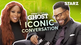 Iconic Conversation with Mary J Blige and Method Man  Power Book II Ghost  Season 4 [upl. by Sauncho]