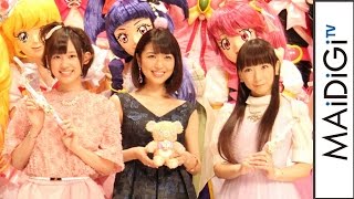 プリキュア劇場版のゲスト声優・新妻聖子も登場！堀江由衣＆高橋李依も意気込み語る 「プリキュア」シリーズ会見2 [upl. by Klinger]