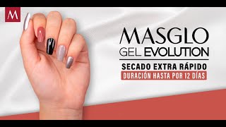 Tendencia y evolución para tus uñas con los nuevos tonos de Masglo Gel Evolution 💁🏻‍♀️ [upl. by Leamse480]