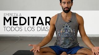 ¿Cómo empezar a Meditar Diariamente  Yoga con Baruc [upl. by Bond651]