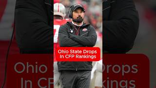 JUST IN Ohio State Slides In Latest CFP Rankings Shorts [upl. by Erastatus968]