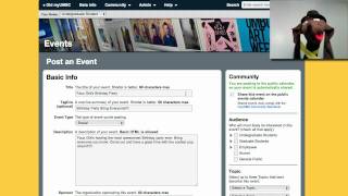 myUMBC 3 Beta Posting an Event [upl. by Saffian]