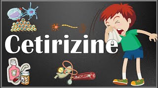 Cetirizine Zyrtec Reactine Prevalin  Uses Mechanism Of Action Adverse Effects Pharmacology [upl. by Elitnahc]