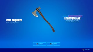 How to Get LEVIATHAN AXE PICKAXE for FREE in Fortnite Freezing Burst Emote [upl. by Strait]