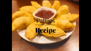 Patties recipe  Sri Lankan recipe  snack  Make And Bake [upl. by Yvaht444]