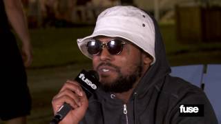 Schoolboy Q On Oxymoron amp Longboarding Through Kendrick Lamars Set [upl. by Drusi]