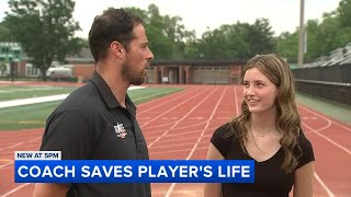 High school track coach saves studentathletes life during cardiac arrest [upl. by Notsrik]