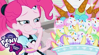 My Little Pony Equestria Girls  Pinkie Pies Ice Cream Diner 😋🍦  MLP EG Episodes [upl. by Drofhsa]