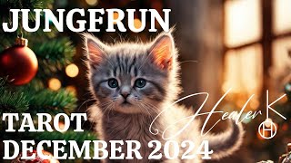 Jungfrun ♍️ December 2024 Tarot  Healer K [upl. by Oiligriv]