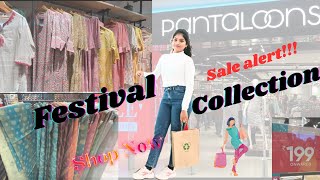 Festival wear collection in pantaloons  sale alert   mall offers in Hyderabad [upl. by Elah]