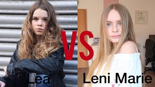 Lea  Looskanal  VS Leni Marie Musically Battle Compilation 🔥 [upl. by Ahsinned702]