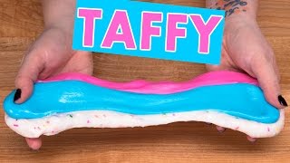 Homemade Taffy Candy Recipe  Salt Water Taffy Cotton Candy Bubble Gum amp Funfetti [upl. by Onofredo]