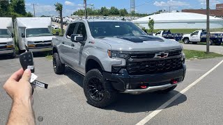 Procharged 2024 Chevrolet Silverado 1500 ZR2 Start Up Exhaust Test Drive Walkaround POV and Rev [upl. by Neroled]