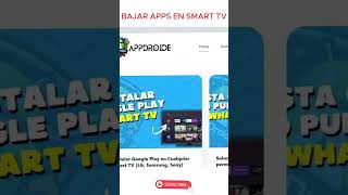 Activar Playstore en Smart tv  VIDEO COMPLETO EN MI CANAL [upl. by Mikaela11]