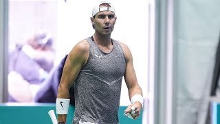 Rafael Nadal sent threeword message by Dutch Davis Cup team as fighting talk begins [upl. by Sumerlin]