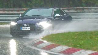 NÜRBURGRING Extreme WEATHER Conditions FAILS amp Highlights Touristenfahrten Nordschleife [upl. by Matrona]