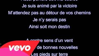 A Contre Sens Shaniz Feat Maître Gims Paroles  Lyrics [upl. by Aknayirp]