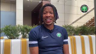 Gabriel Osho speaks about his heritage and call up to the Super Eagles [upl. by Venn]