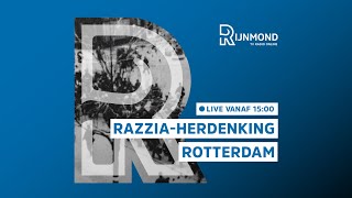 LIVE De Razziaherdenking in Rotterdam [upl. by Lotsirhc]