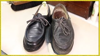 ASMR Clean amp restore PARABOOT michael black  VeTiVeR [upl. by Linc]