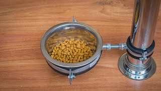 Подставка для кошачьей миски  DIY Device for cats bowl [upl. by Rosenbaum74]