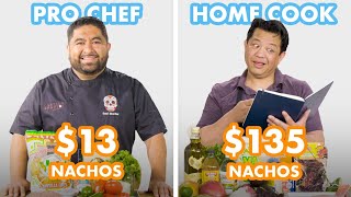 135 vs 13 Nachos Pro Chef amp Home Cook Swap Ingredients  Epicurious [upl. by Anade]