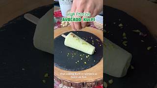 High protein Avocado Kulfi  guilt free dessert packed with good fat amp protein [upl. by Enram]