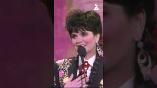 Linda Ronstadt Wins A GRAMMY In 1989 For quotCanciones De Mi Padrequot  grammyrewind [upl. by Kubis]