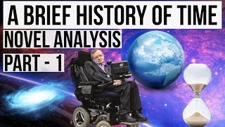 English Novel  A brief History of Time by Stephen Hawking Part 1 Complete analysis in Hindi [upl. by Yntruoc274]