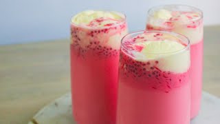 Alouda Glacé 🇲🇺  Mauritian Style Falooda [upl. by Idnyl]