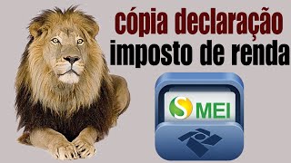 Como pedir segunda via da declaração do imposto de renda MEI [upl. by Rahs874]