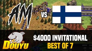 aM vs Suomi  4v4 Best of 7  Douyu TV 4000 Invitational [upl. by Owiat]