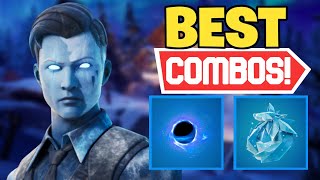 NEW BEST ICEBOUND MIDAS SKIN BLACK ICE LEGENDS PACK COMBOS  Fortnite Battle Royale [upl. by Mose]