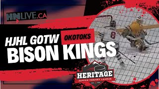 HJLH Game of the Week 30  Okotoks Bisons at Strathmore Wheatland Kings [upl. by Johannah]