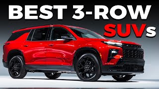 Best NEW 3ROW SUVs for Big Families in 20242025 [upl. by Brandie8]