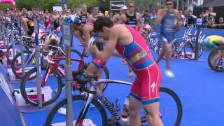 2014 PruHealth World Triathlon London Mens Recap [upl. by Defant396]