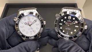 White or Black Dial Omega Seamaster 300M [upl. by Hsan270]