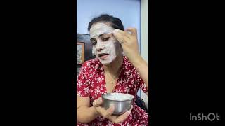 Face Glowing Home Remedy  Chia Seeds Face Mask instantglowing glowskin homemade [upl. by Nyrhtakyram557]