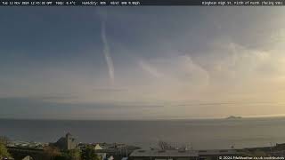 12 November 2024  Kinghorn WeatherCam Timelapse [upl. by Gelya]