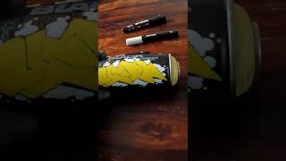 ⭐️ Posca Graffiti on Spraycan ⭐️ Montana Cans graffitiart posca gopro montanacans graffiti [upl. by Eimma]