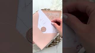 Printed Gate Fold Wedding Invitation [upl. by Deeas489]