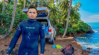 4WD to Explore New Spearfishing Grounds  Hawaii Camping [upl. by Ataner646]