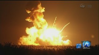 WAVY News special coverage of Wallops Island rocket explosion [upl. by Akemor]