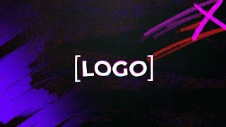 Premiere Pro Template Grunge Glitch Logo [upl. by Aryek301]