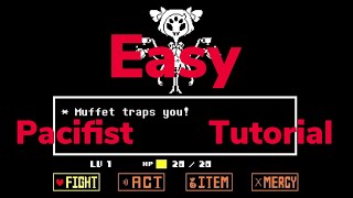 How To Beat Muffet Tutorial Pacifist [upl. by Esinrahs499]