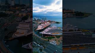 Puerto Vallarta puertovallarta marina cruceros dji [upl. by Camfort]