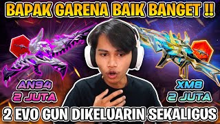 GARENA BERCANDA  2 EVO GUN 4 JUTA DI KELUARIN SEKALIGUS COY [upl. by Petras]